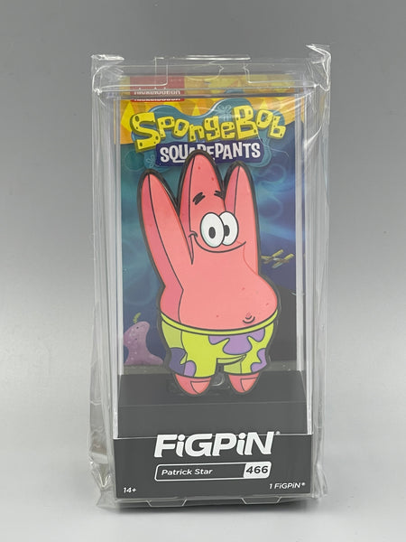Nickelodeon SpongeBob SquarePants Patrick Star Figpin #466 signed by Bob Camp