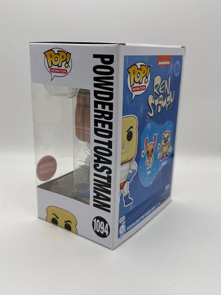 Funko Pop Powdered Toastman, signed & personalized by Bob Camp, Cocreator of The Ren & Stimpy Show