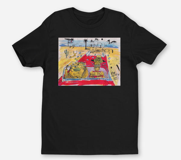 Bob Camp Art Ren and Stimpy Fear And Loathing In Animation TShirt