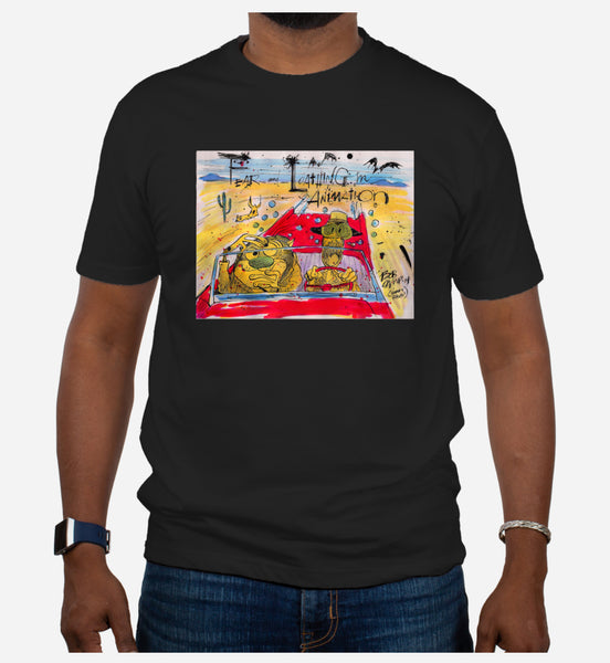 Bob Camp Art Ren and Stimpy Fear And Loathing In Animation TShirt