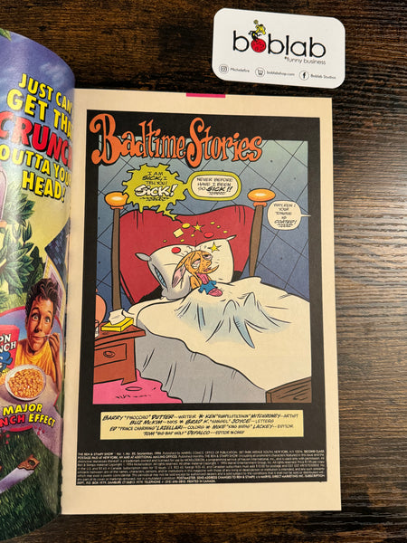Issue #22 September 1994 Marvel Ren and Stimpy Show (1992) Comic Books Autographed by Bob Camp