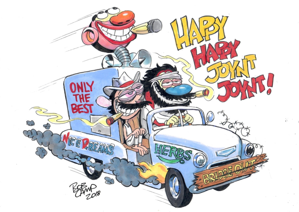 Happy Happy Joynt Joynt 11x14 Autographed Poster by Bob Camp