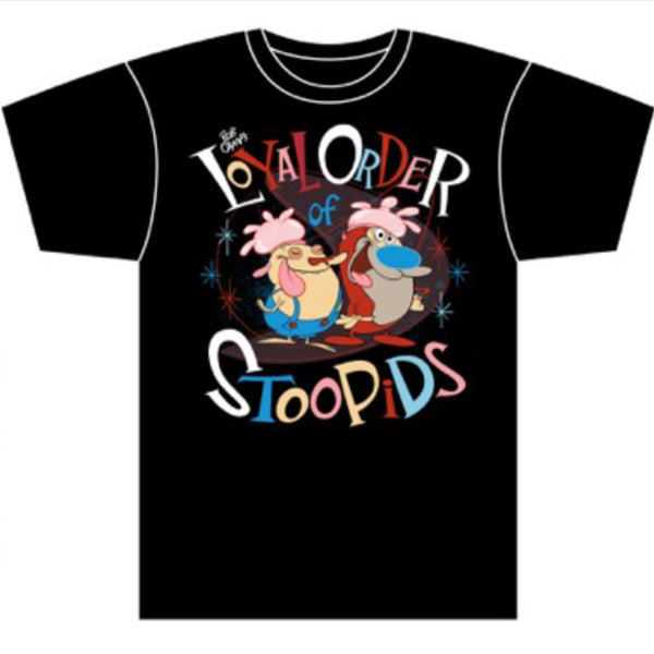 Bob Camp’s “Loyal Order of Stoopids” Ren & Stimpy T Shirts